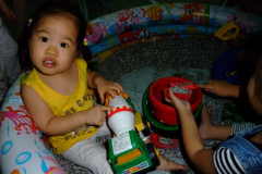 中秋節雙拼 - 1Y11m8d (20100921)